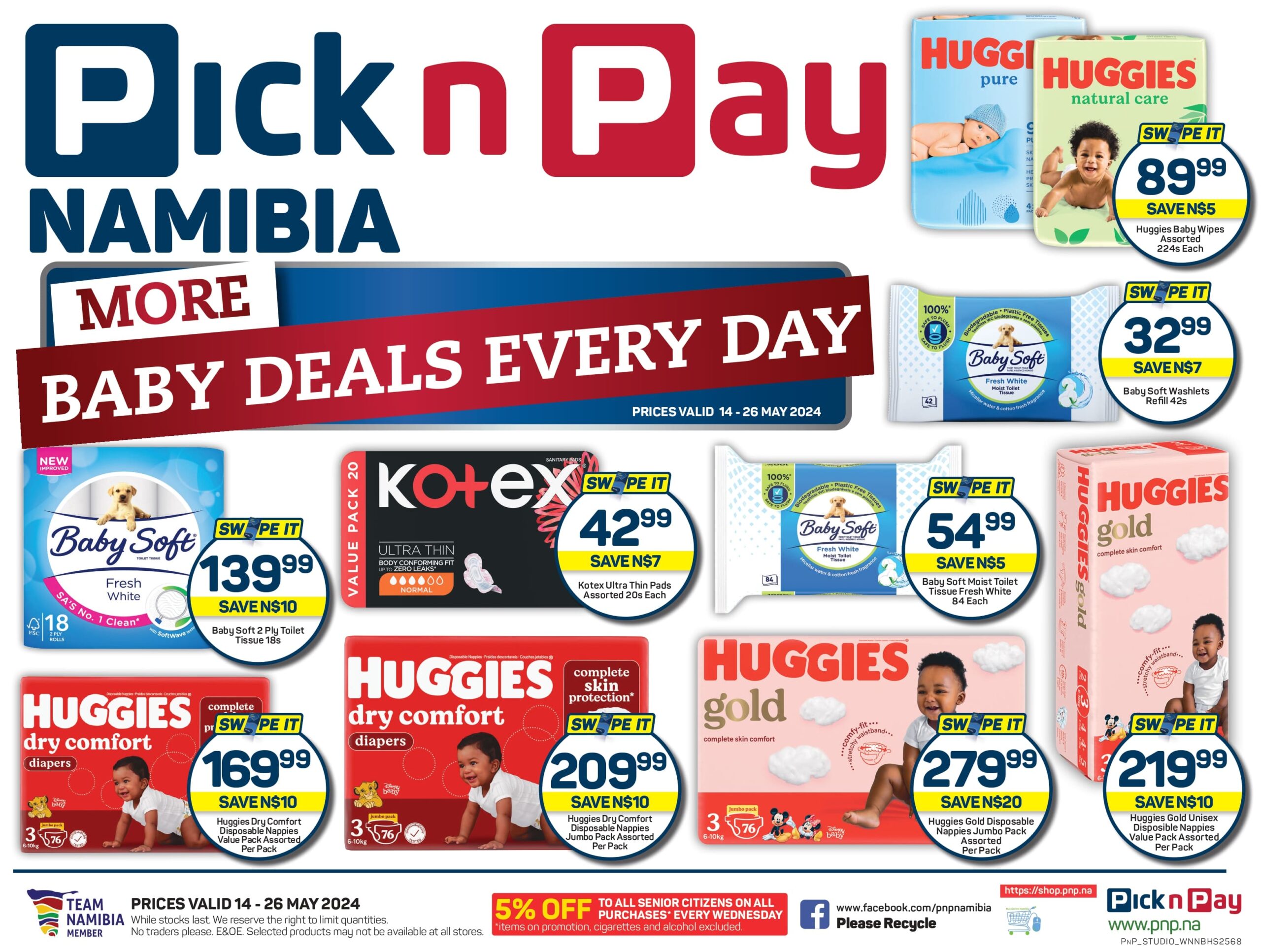 More baby deals everday PNP Namibia